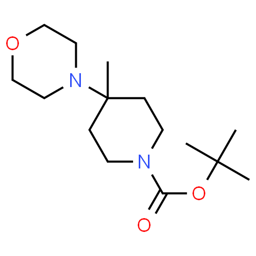 864369-95-9｜tert-butyl 4-methyl-4-morpholin-4-ylpiperidine-1-carboxylate